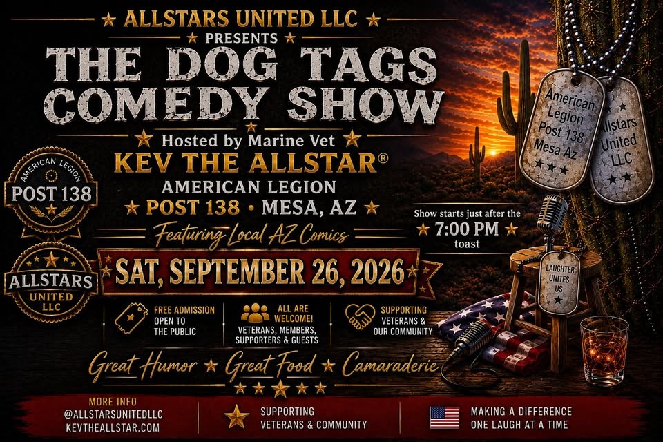 The Dog Tags Comedy Show event photo 1