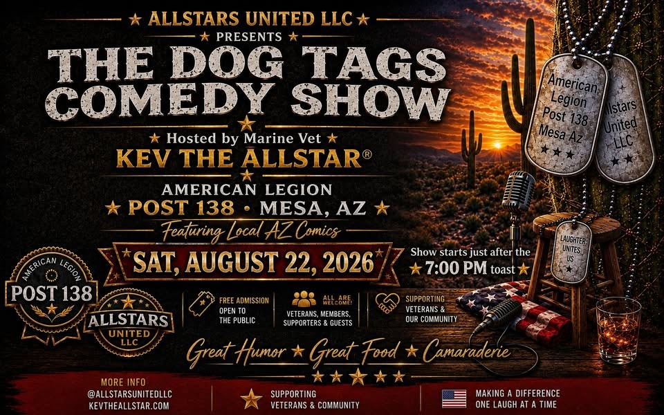 The Dog Tags Comedy Show event photo 1